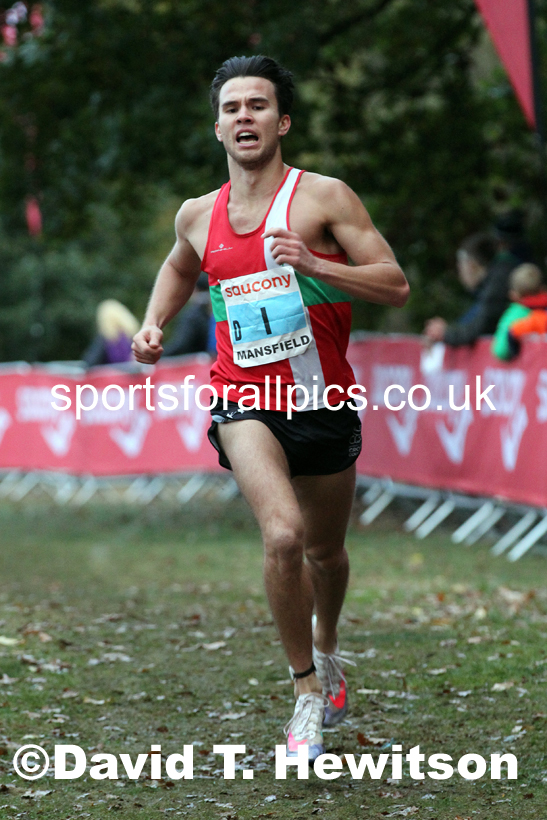 Senior mens 2021 National Cross Country Relays, Berry Hill Park, Mansfield. Photo: David T. Hewitson/Sports for All Pics